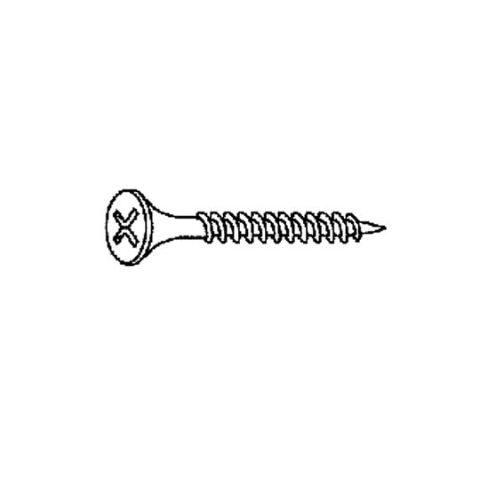 Steel & Wire 1-5/8" Coarse Drywall Screws - 5 Lb. Box