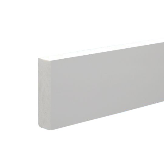 CertainTeed Siding 5/4" x 6" x 20' Restoration Millwork&reg; PVC Trimboard - Smooth/Smooth White