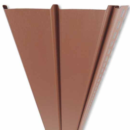 Mastic Pro-Select Double 5" Premium Non-Ventilated Vinyl Soffit Panel Cameo