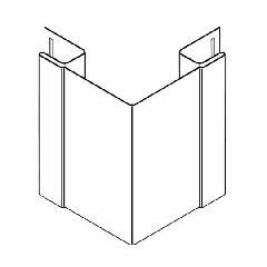 KP Building Products 3/4" x 10' Outside Corner Post - Rough Cedar Finish