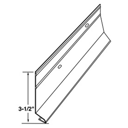 Mastic 3-1/2" x 10' Galvanized Steel Starter Strip