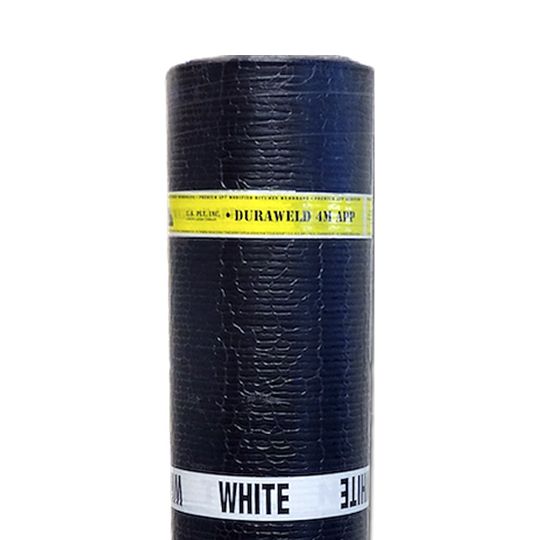 U.S. Ply DuraWeld 4M APP Modified Bitumen - 1 SQ. Roll White