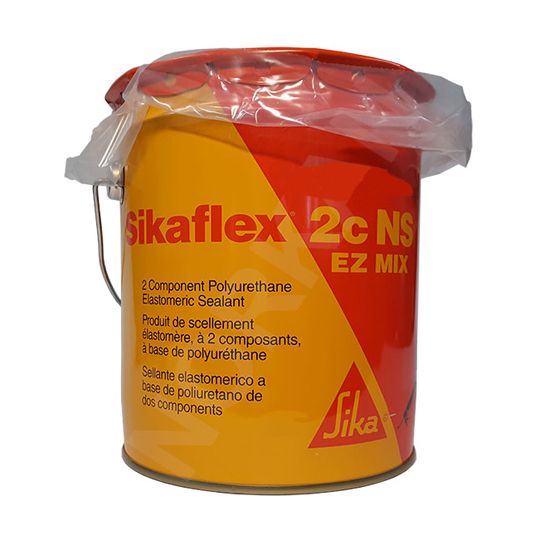 Sika Sikaflex&reg;-2c NS EZ Mix with Pre-pigmented Limestone Grey Base - 3 Gallon Kit Limestone