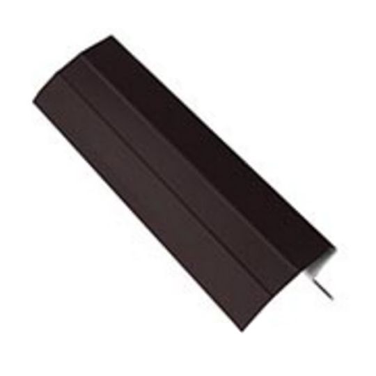 Semco Southeastern Metals 10' Aluminum Drip Edge with 1" Face Black