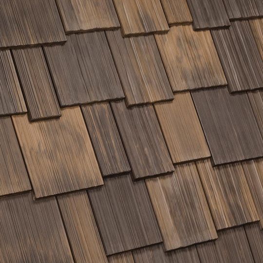 Davinci Roofscapes Multi-Width Shake Field Tile Tahoe Blend