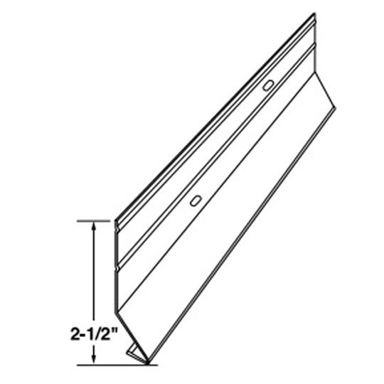 Mastic 2-1/2" x 10' Galvanized Steel Starter Strip