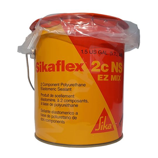 Sika Sikaflex&reg;-2c NS EZ Mix with Pre-pigmented Limestone Grey Base - 1.5 Gallon Kit Limestone