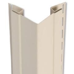 Mastic 4" x 3/4" x 10' Vinyl Universal Outside Corner Post - Matte Finish