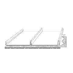 Coastal Metal Service 16" 24 Gauge SS-24 Panel