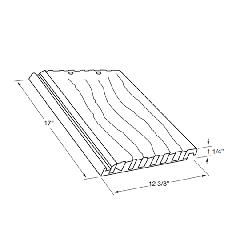 Eagle Roofing Products 12-3/8" x 17" Estate Field Tile