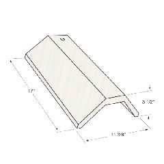 Eagle Roofing Products 11-3/8" x 17" Eaglelite Eagle Ridge Tile