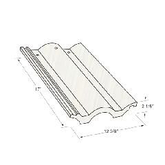 Eagle Roofing Products 12-3/8" x 17" Eaglelite Malibu Field Tile