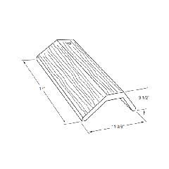 Eagle Roofing Products 11-3/8" x 17" Ponderosa Ridge Tile