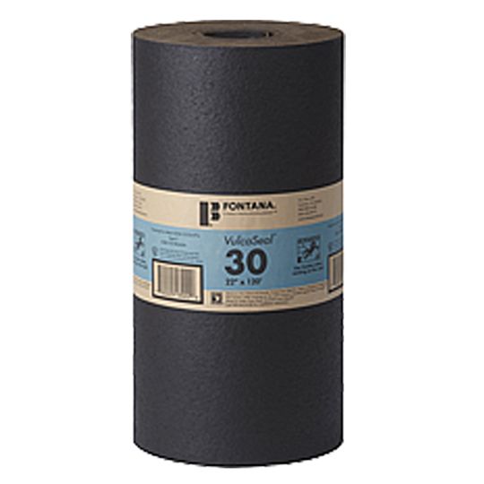 Fontana Paper Mill VulcaSeal ASTM 30# 22" Shake Felt Underlayment - 1 SQ. Roll