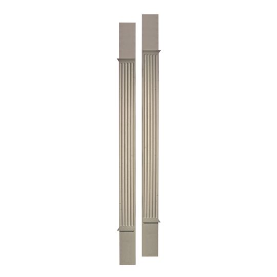 Mid-America Siding Components 1-7/8" 6-7/8" x 96" Door Surround Pilaster Kit for use with 6" & 9" Headers Paintable (030)