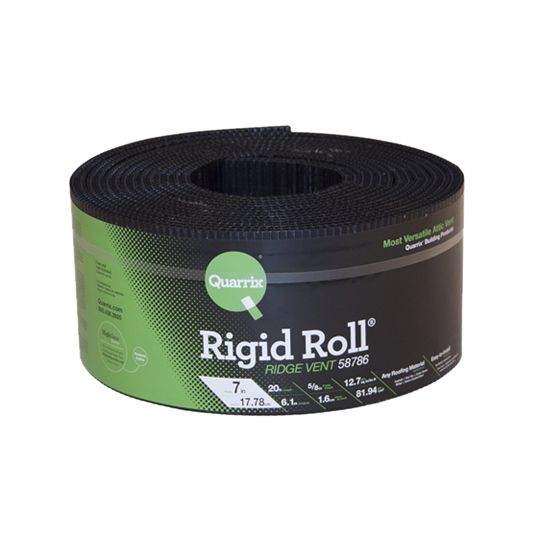 Trimline Building Products 7" x 20' Rigid Roll&reg; Ridge Vent