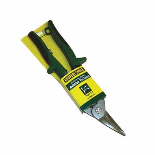 C&R Manufacturing Aviation Tin Snips Right Cut Green