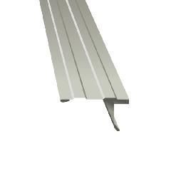 Metal Sales D1 Standard Galvanized Style D Roof Edge with Hems