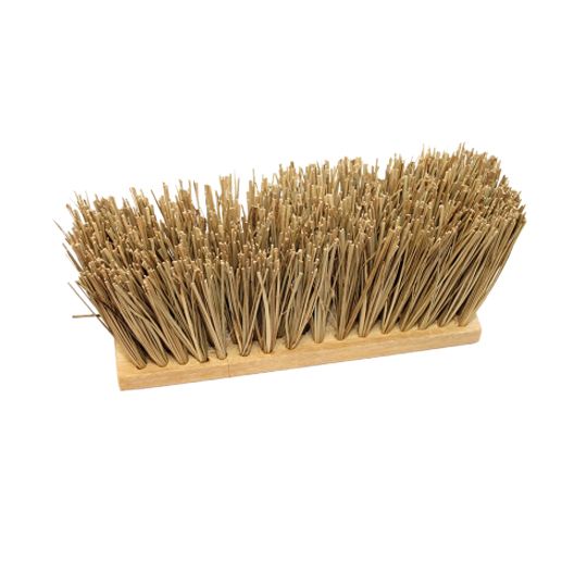 The Brush Man 16" Street Broom with Wood Bristles