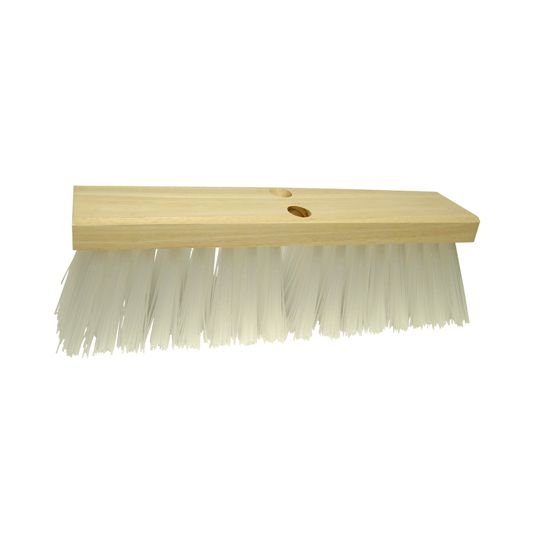 The Brush Man 16" Street Broom with White Poly Fill