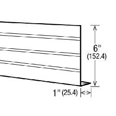 Gentek 6" Deluxe&trade; Aluminum Fascia