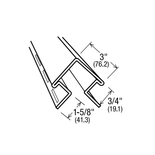 Revere by Gentek 3" Outside Corner Post Dover Grey