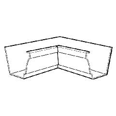 Alsco Metals 5" Aluminum Inside Box Miter