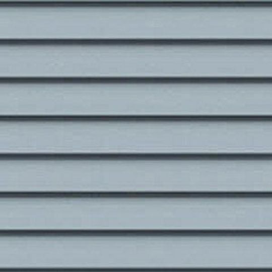 CertainTeed Siding Encore&trade; Double 5" Clapboard Vinyl Siding - Woodgrain Finish Sterling Grey