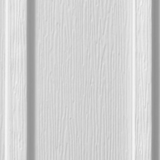 Edco Products 12" Steel-Kore Vertical Board & Batten Steel Siding - PVC Finish Driftwood Grey