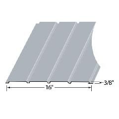 Edco Products Aluma-Kore Plain Quad Solid Soffit - PVC Finish