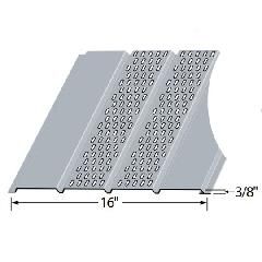 Edco Products 16" x 12' Aluma-Kore&reg; Center Vent Quad Soffit - PVC...