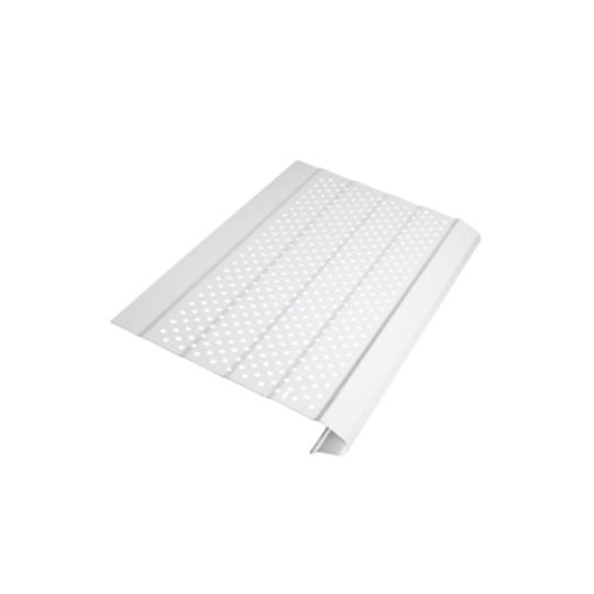 Quality Edge .024" x 18" TruGuard High Capacity Ported Panels Low Gloss White