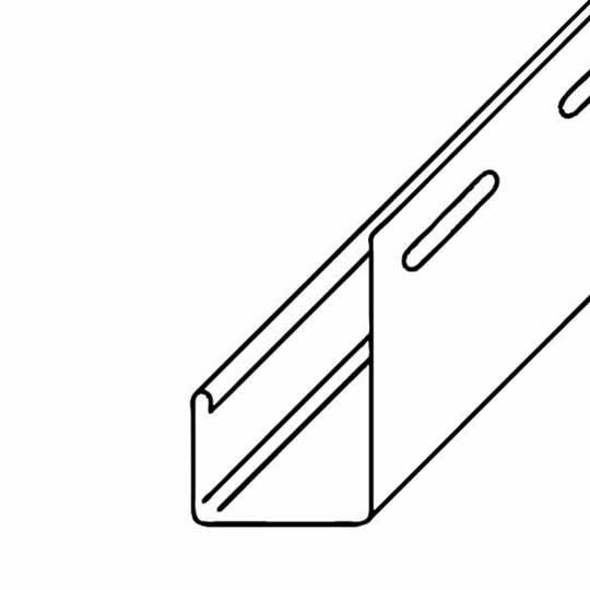 KP Building Products 1/2" J-Channel - (1" Face) Clay