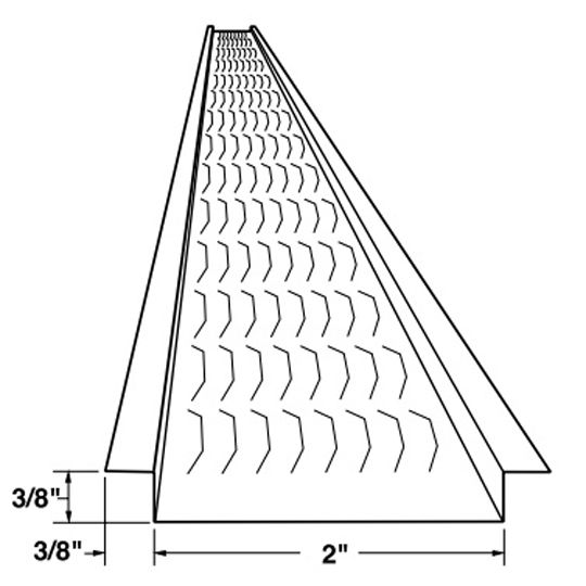 Mastic Vent-A-Strip - Model 70 White