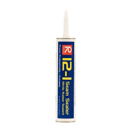 The Ruscoe Company G12-1 Seam Sealer Nitrile Rubber Sealant - 10.3 Oz. Tube Aluminum