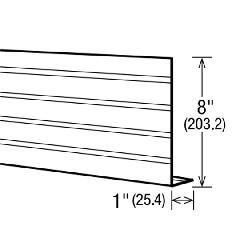 Gentek 8" Steel Fascia