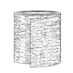 Mastic 19 mil x 24" x 50' PVC Coated Trim Coil - Mastic Home Exterior...