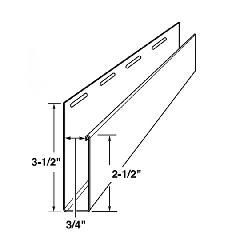 Mastic 2-1/2" x 3/4" Wide Window Casing Trim