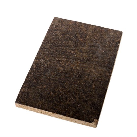 Huebert Fiberboard 1/2"X4'X4' Wood Fiber Coated High Density Roof Insulation