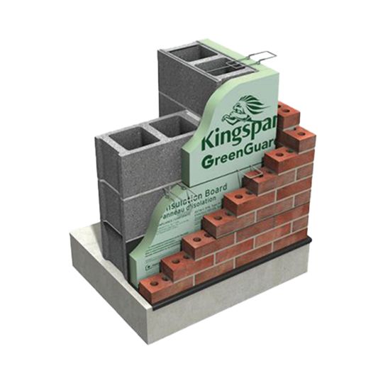 Kingspan Insulation 3" x 4' x 8' GreenGuard&reg; Square Edge XPS Insulation Board