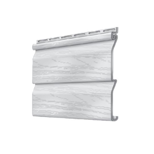 Royal Building Products Residential&reg; Double 4" Traditional Vinyl Siding Sterling