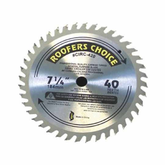 C&R Manufacturing 7-1/4" 40-Tooth Saw Blades