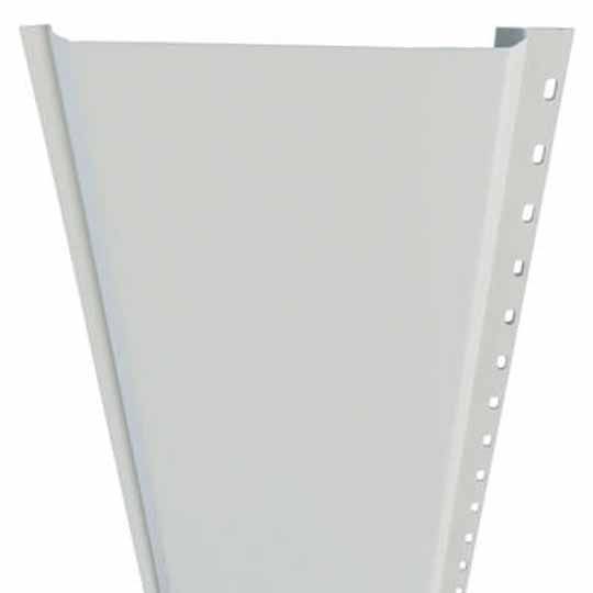 Mastic Envoy 6" Solid V-Groove Aluminum Soffit Panel Almond