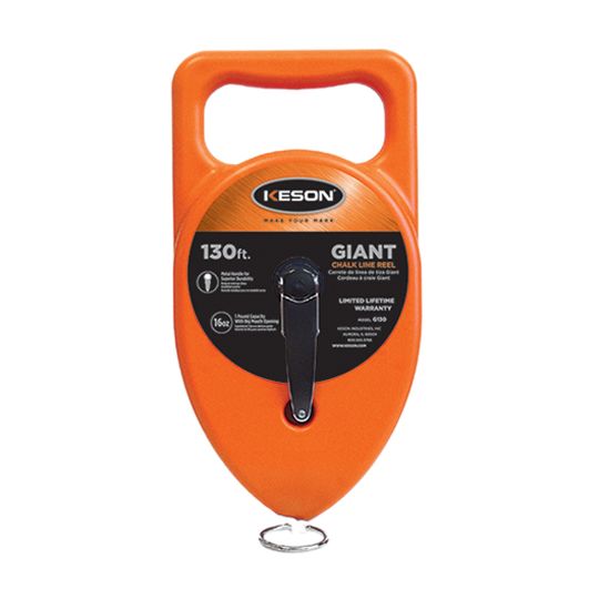 Keson 130' Giant String Chalk Line Reel