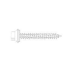 Metal Sales #9-15 x 1-1/2" Wood Screws - Bag of 250