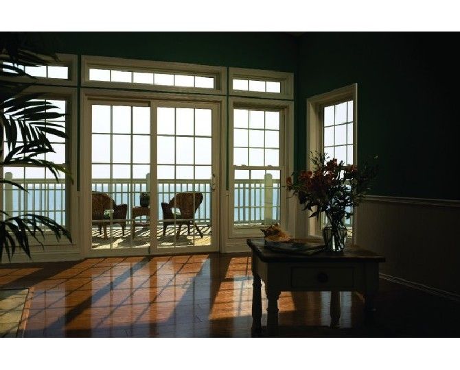 Simonton Patio Door 6068 OX LE White