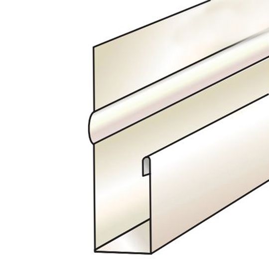 Quality Aluminum Products 1/2" J-Channel Moulding Royal Brown