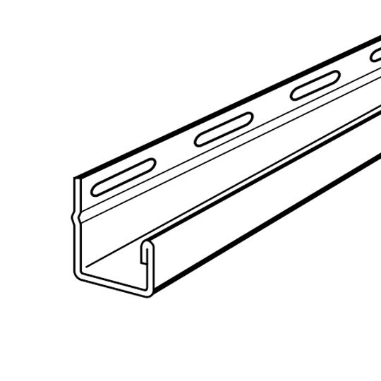 Rollex 3/4" Steel J-Channel Sungold