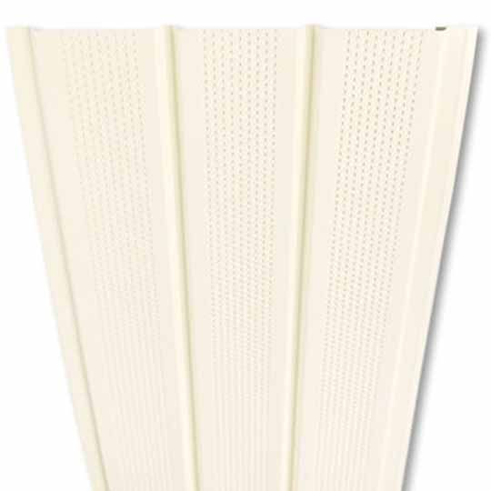 Mastic Endurance Triple 4" Full Lanced U-Groove Aluminum Soffit Panel Evergreen