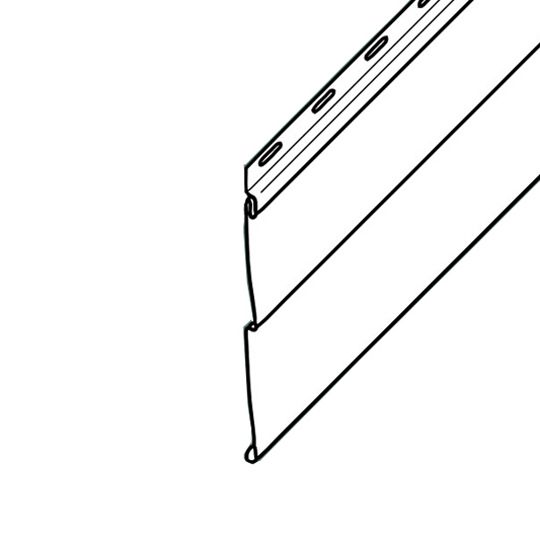 KP Building Products Dakota Double 5" Vinyl Siding Clay